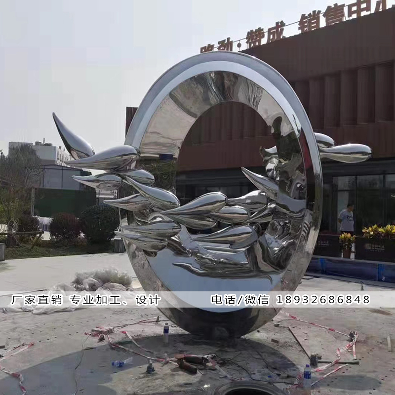 不锈钢艺术造型雕塑产品特性。 不锈钢艺术造型雕塑产品特性。