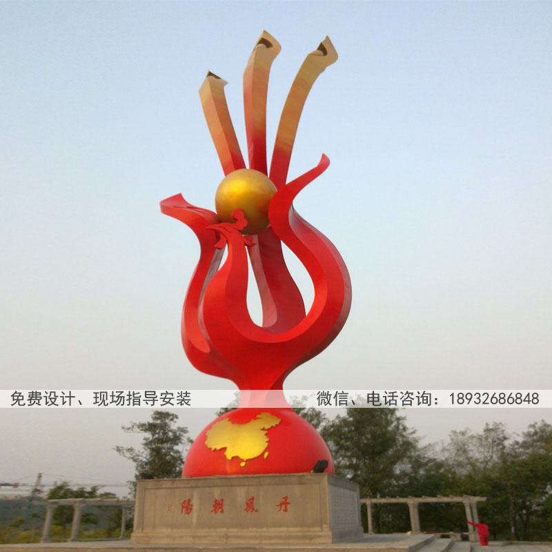 不锈钢雕塑的优势。